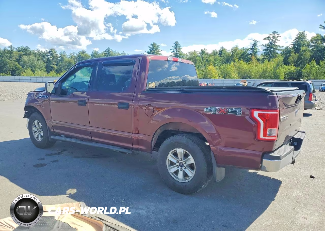 2015 Ford F150 Supercrew VIN:1FTEW1EF3FFB50858 - 2