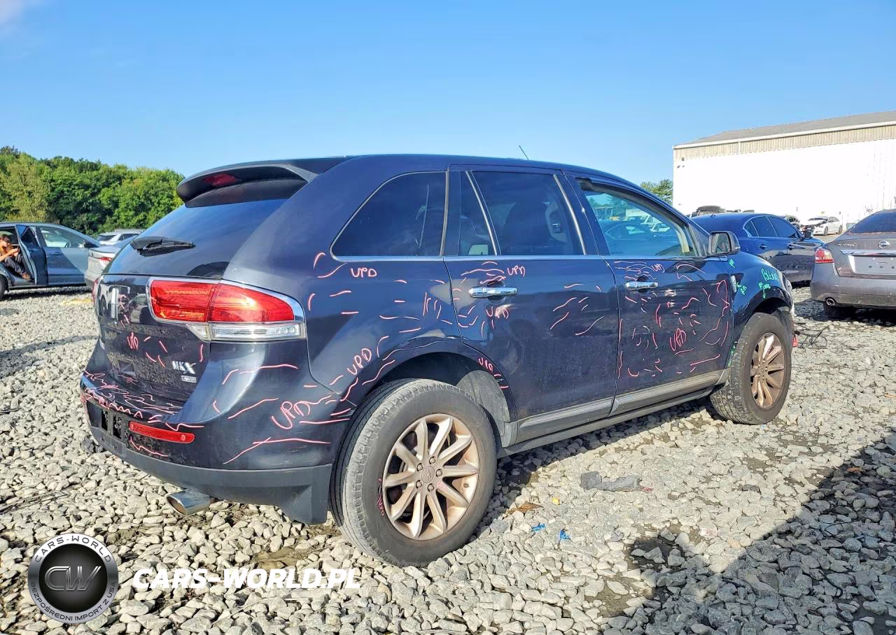 2013 Lincoln Mkx VIN:2LMDJ8JK2DBL23810 - 3