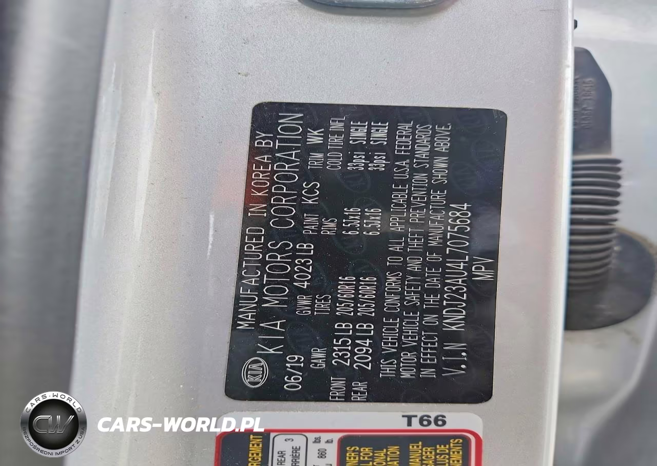 2020 Kia Soul S VIN:KNDJ23AU4L7075684 - 13