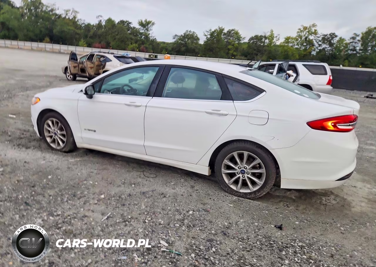 2017 Ford Fusion Se Hybrid VIN:3FA6P0LUXHR385203 - 2