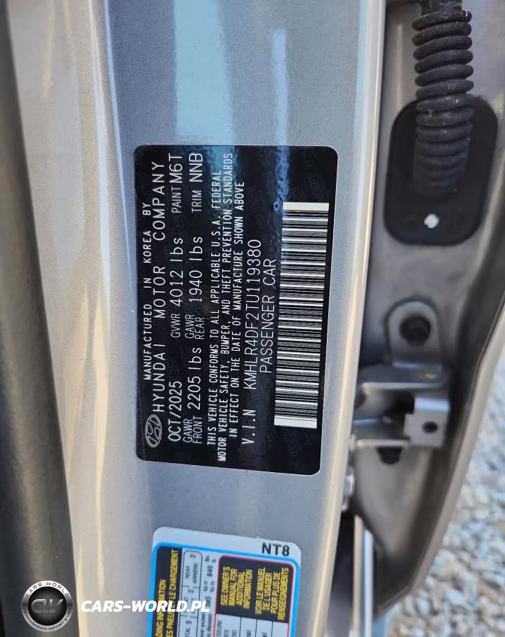 2026 Hyundai Elantra N Line VIN:KMHLR4DF2TU119380 - 12
