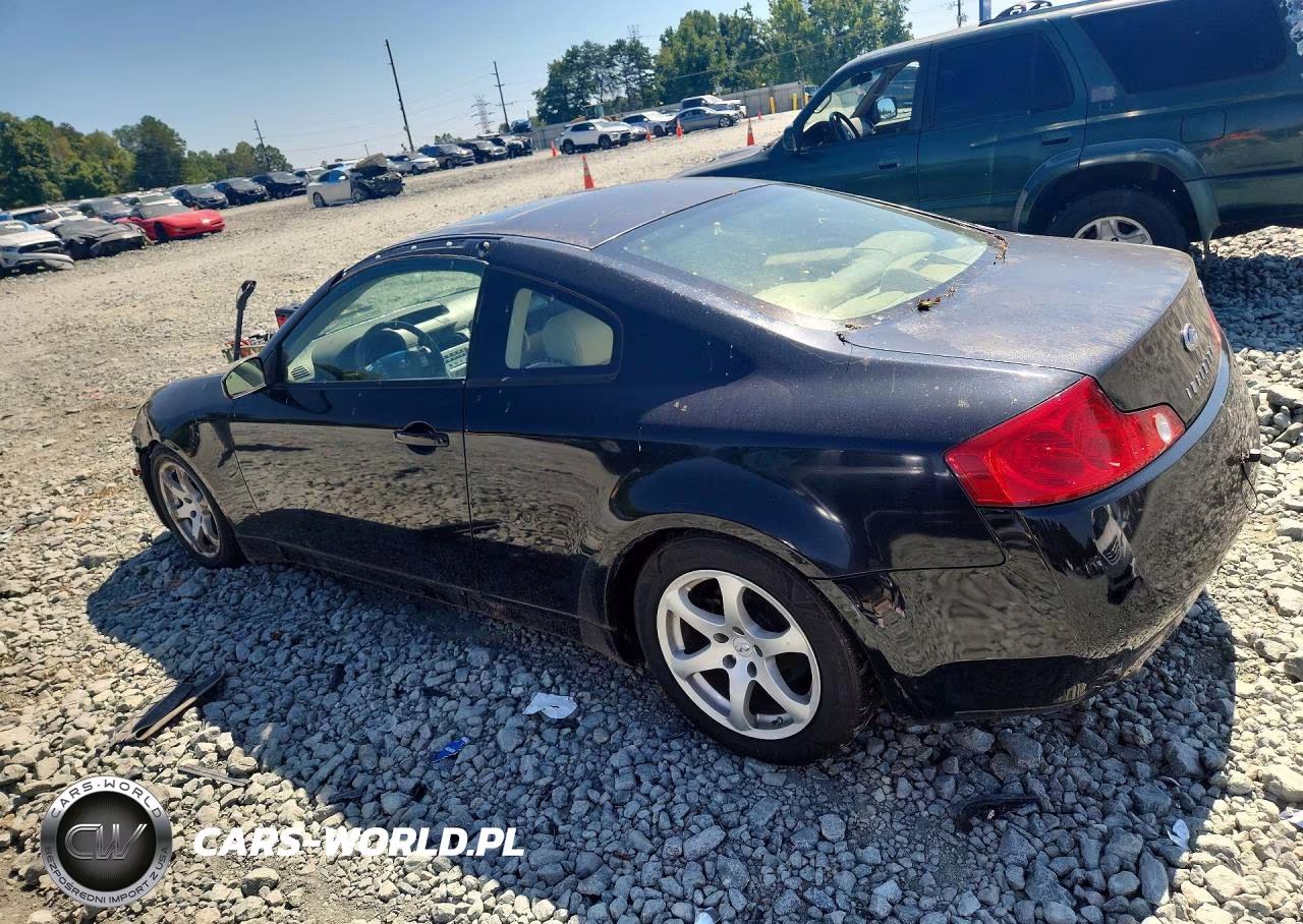 2005 Infiniti G35 Base VIN:JNKCV54E85M401134 - 2