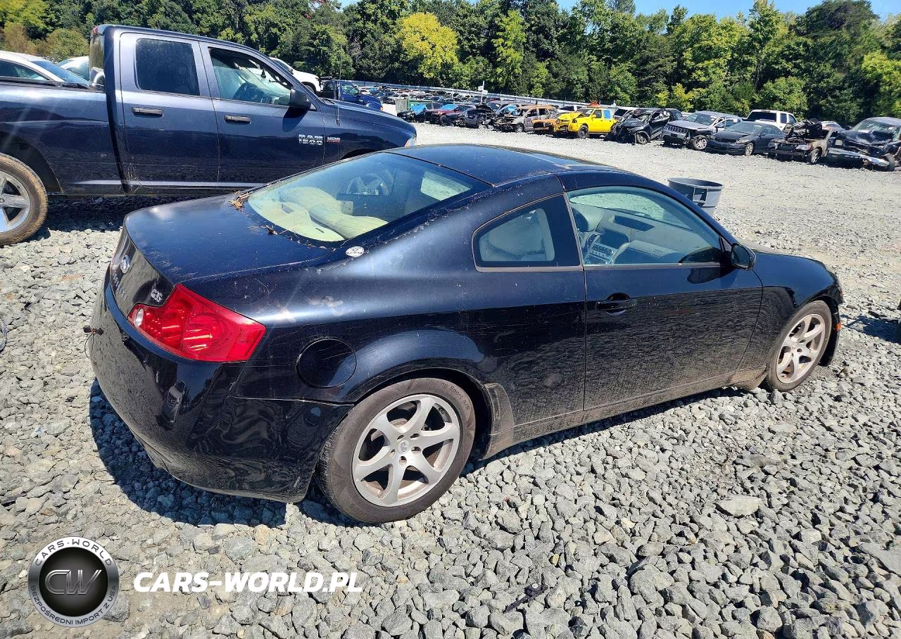 2005 Infiniti G35 Base VIN:JNKCV54E85M401134 - 3