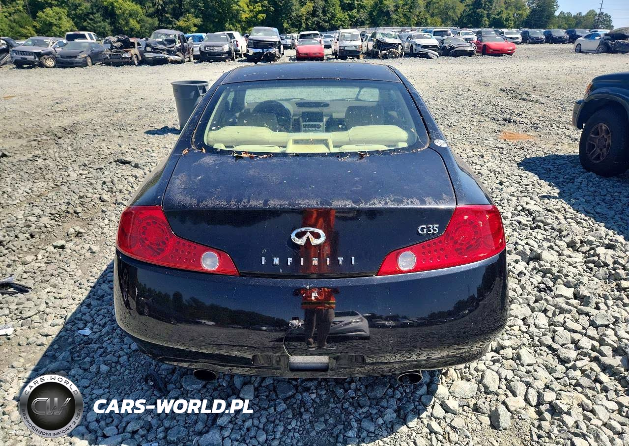 2005 Infiniti G35 Base VIN:JNKCV54E85M401134 - 6