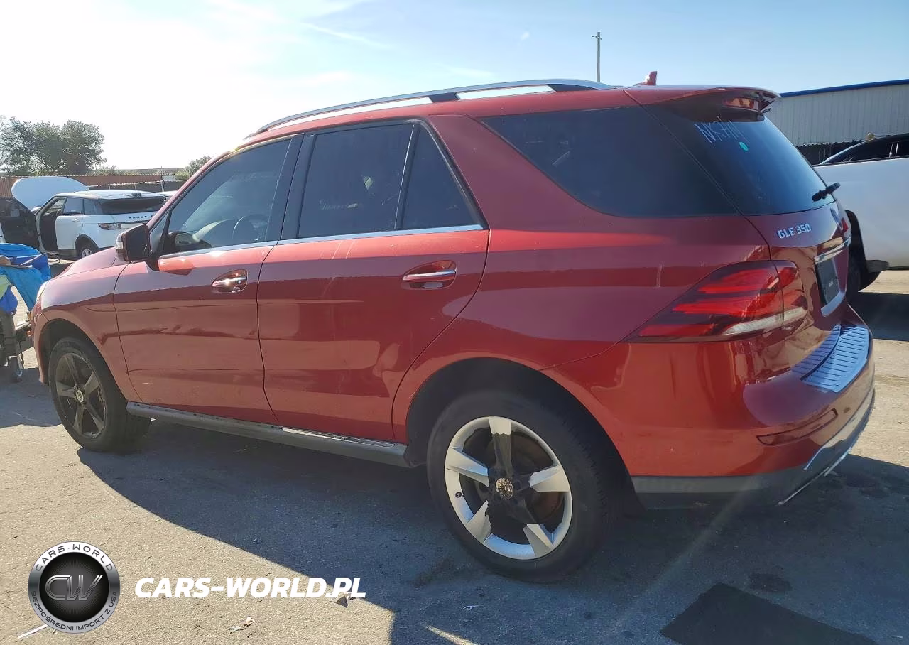 2016 Mercedes-Benz Gle 350 VIN:4JGDA5JB2GA786752 - 2