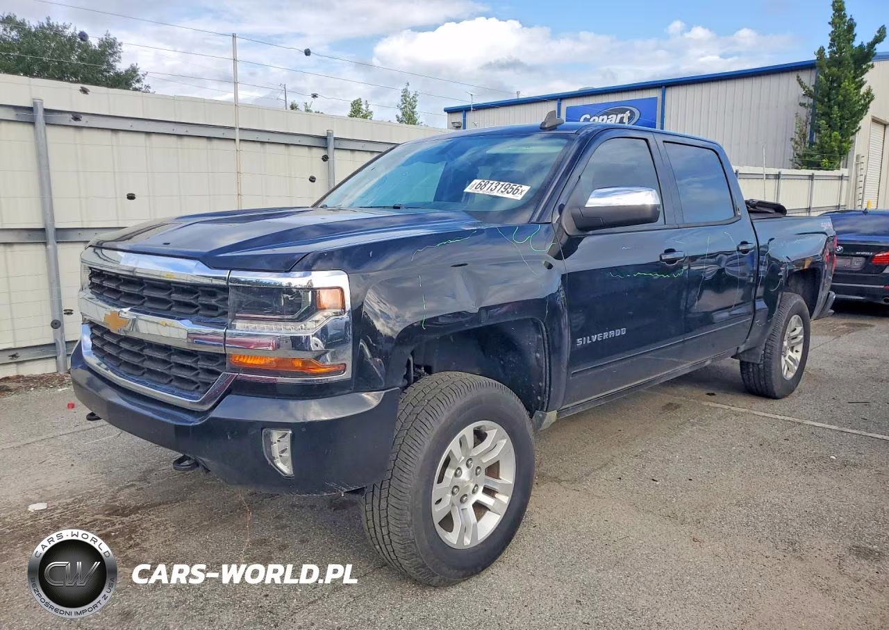 2017 Chevrolet Silverado K1500 Lt VIN:3GCUKREC1HG369279 - 1