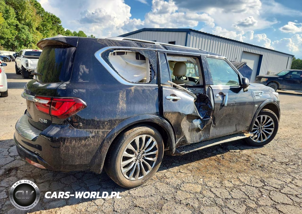 2018 Infiniti Qx80 Base VIN:JN8AZ2NF2J9664191 - 3