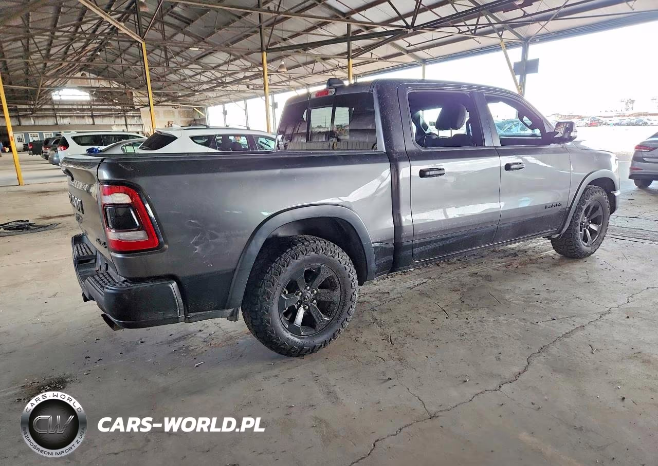 2021 Ram 1500 Rebel VIN:1C6SRFLT9MN571722 - 3