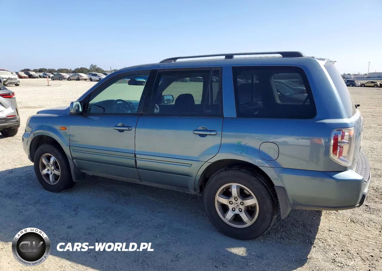 2006 Honda Pilot Ex VIN:2HKYF18506H534442 - 2