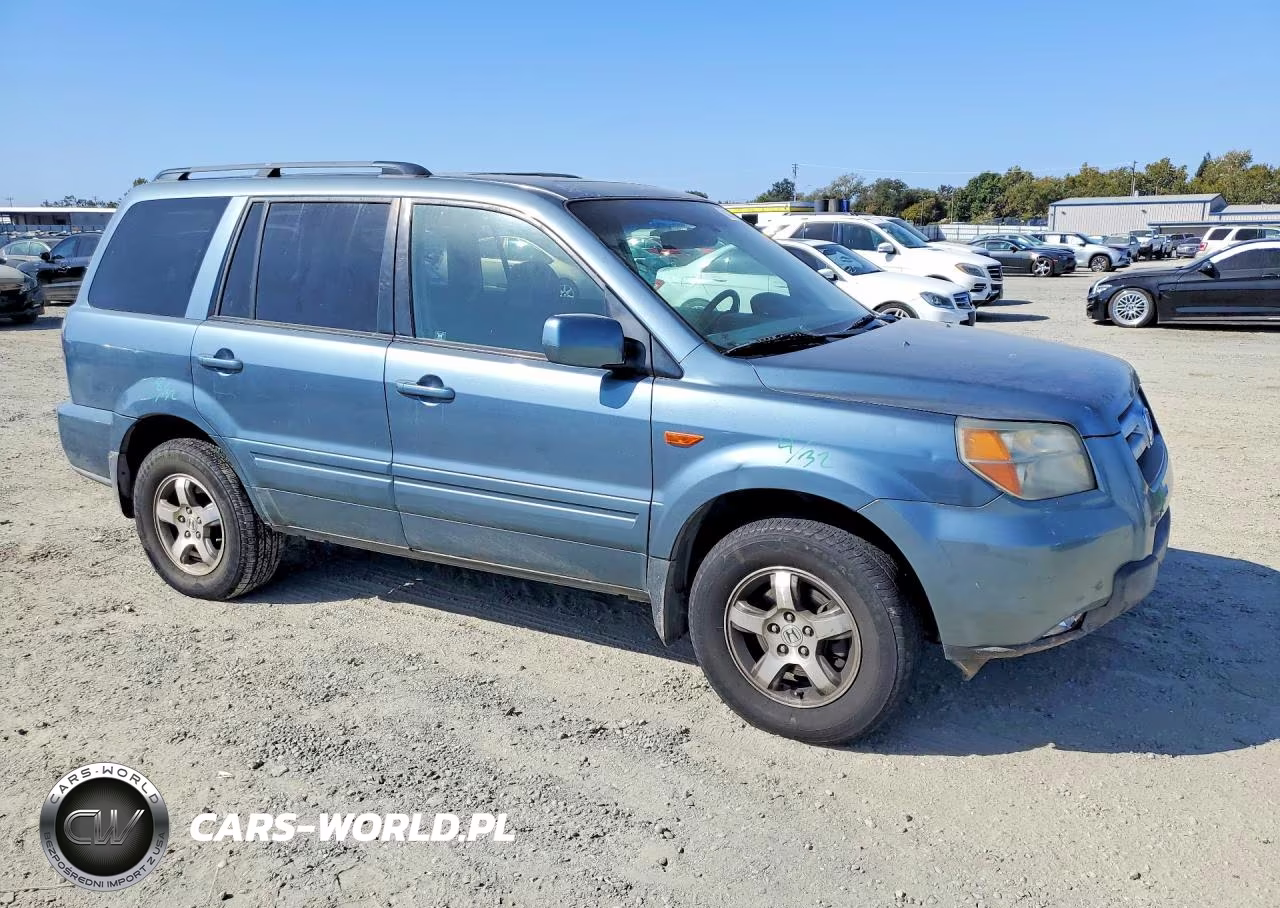 2006 Honda Pilot Ex VIN:2HKYF18506H534442 - 4
