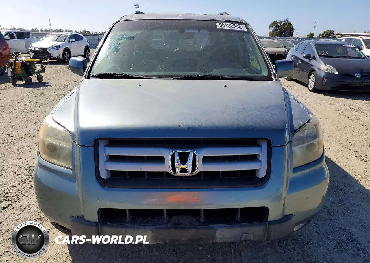 2006 Honda Pilot Ex VIN:2HKYF18506H534442 - 5
