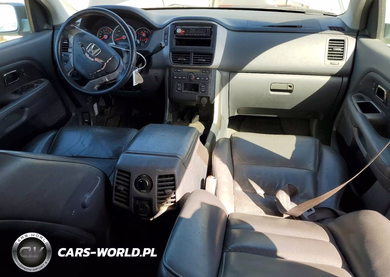 2006 Honda Pilot Ex VIN:2HKYF18506H534442 - 8
