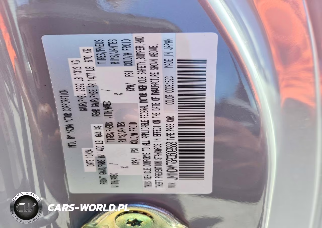 2024 Mazda Mx-5 Miata Grand Touring VIN:JM1NDAM78R0609888 - 13