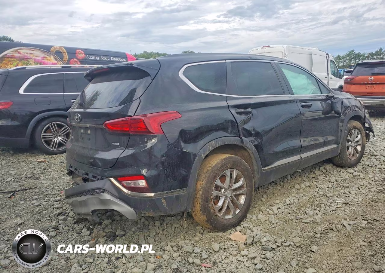 2019 Hyundai Santa Fe Se VIN:5NMS2CAD0KH119353 - 3
