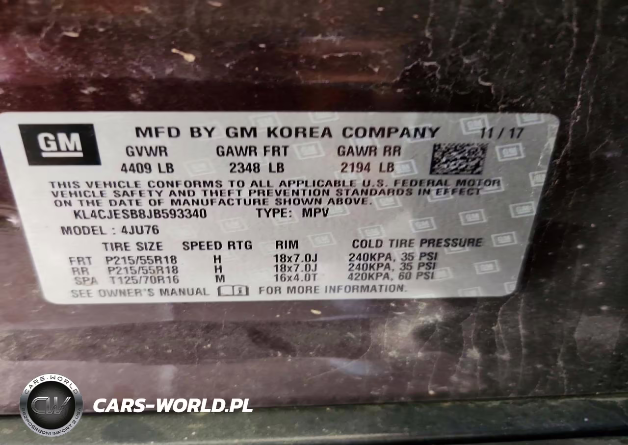 2018 Buick Encore Preferred VIN:KL4CJESB8JB593340 - 13