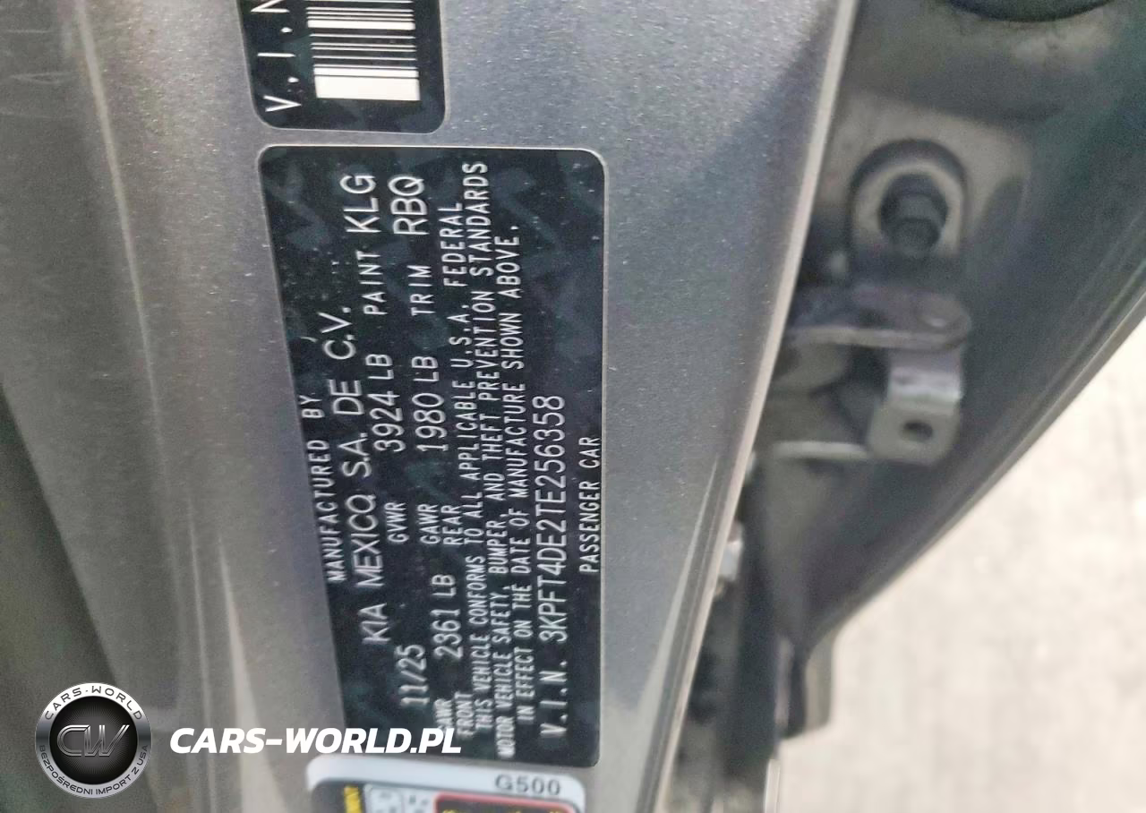 2026 Kia K4 Lxs VIN:3KPFT4DE2TE256358 - 13