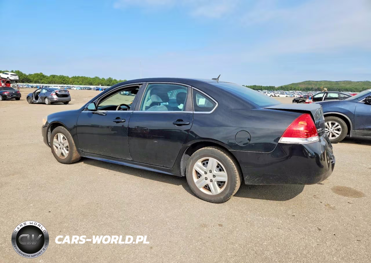 2010 Chevrolet Impala Ls VIN:2G1WA5ENXA1188596 - 2