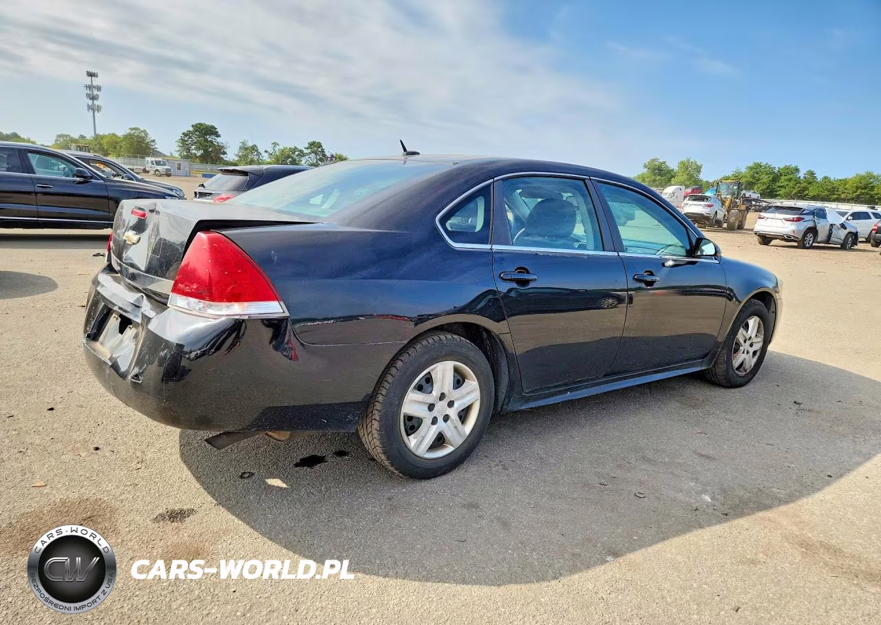 2010 Chevrolet Impala Ls VIN:2G1WA5ENXA1188596 - 3