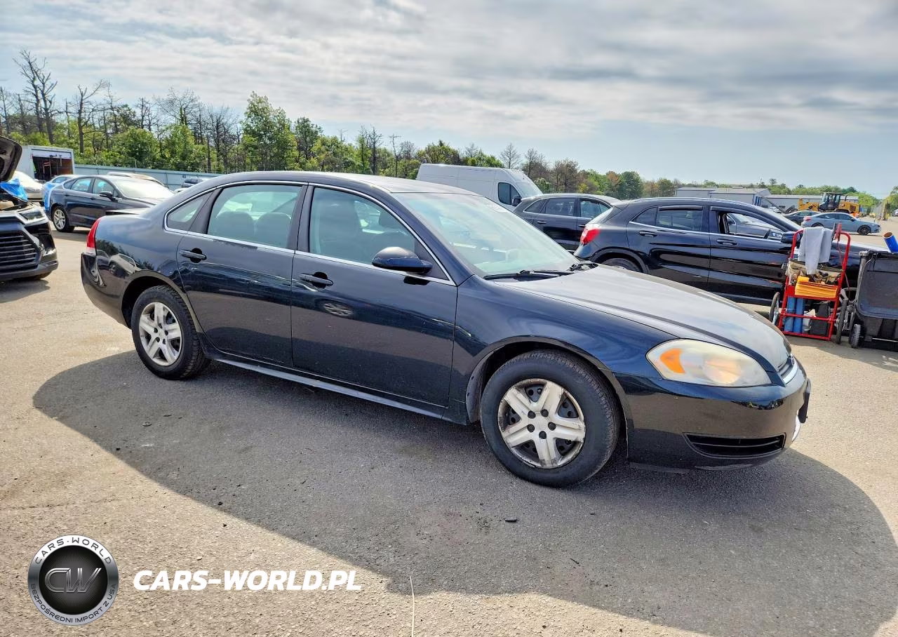 2010 Chevrolet Impala Ls VIN:2G1WA5ENXA1188596 - 4