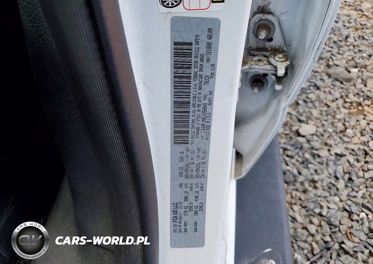 2020 Ram 1500 Laramie VIN:1C6SRFJM6LN250649 - 12