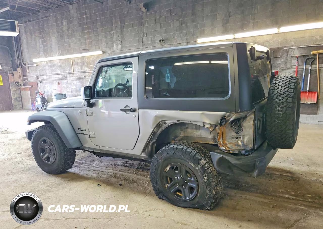 2014 Jeep Wrangler Sport VIN:1C4AJWAG4EL192710 - 2