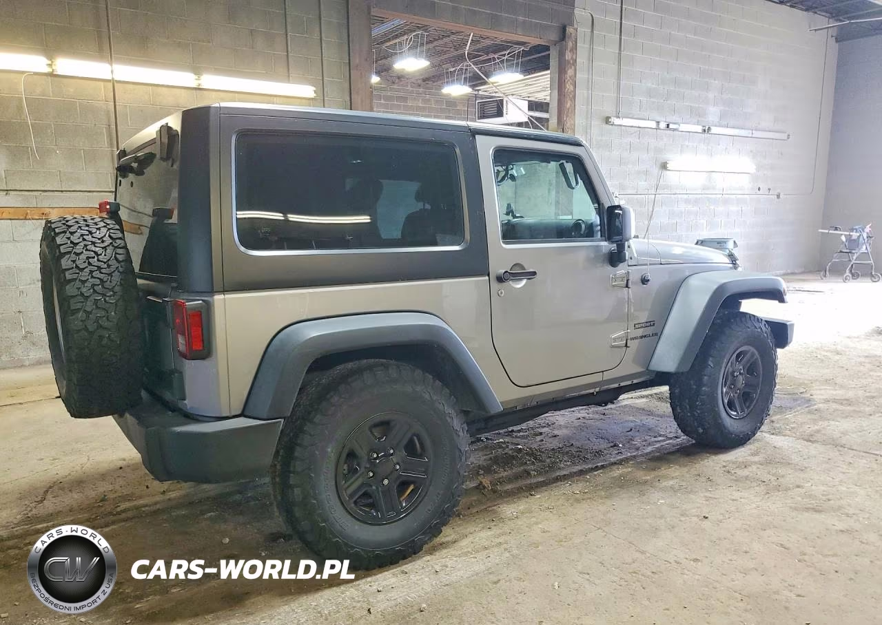 2014 Jeep Wrangler Sport VIN:1C4AJWAG4EL192710 - 3