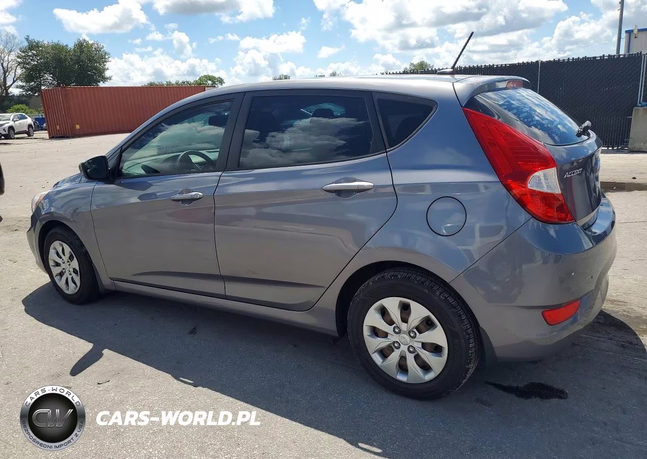 2015 Hyundai Accent Gs VIN:KMHCT5AE0FU231795 - 2