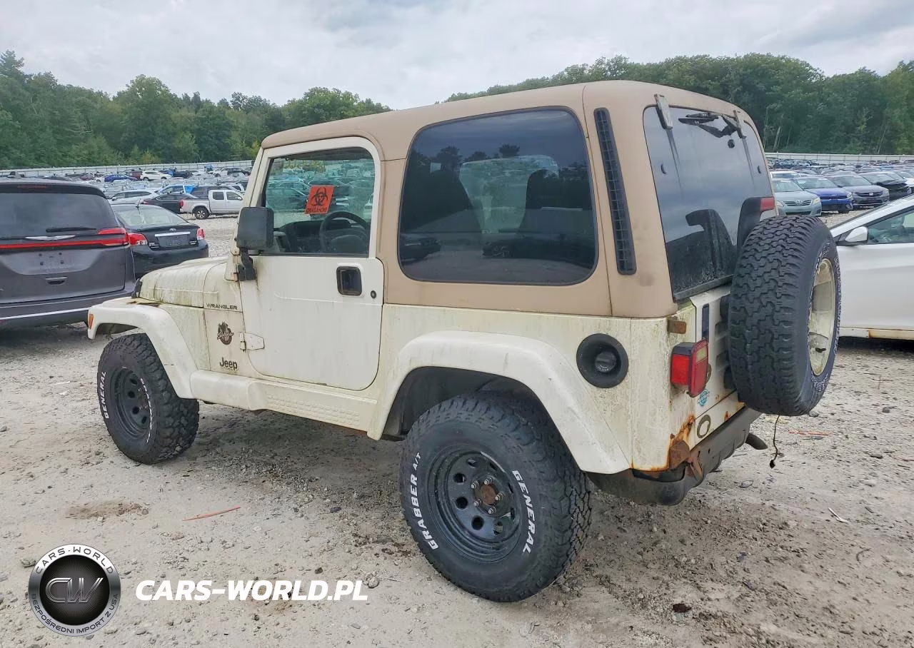 2002 Jeep Wrangler - Tj Sahara VIN:1J4FA59S32P760002 - 2