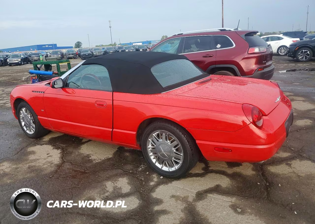 2002 Ford Thunderbird VIN:1FAHP60A52Y102902 - 2