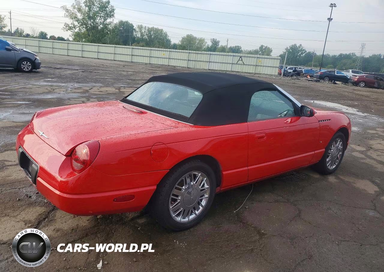 2002 Ford Thunderbird VIN:1FAHP60A52Y102902 - 3