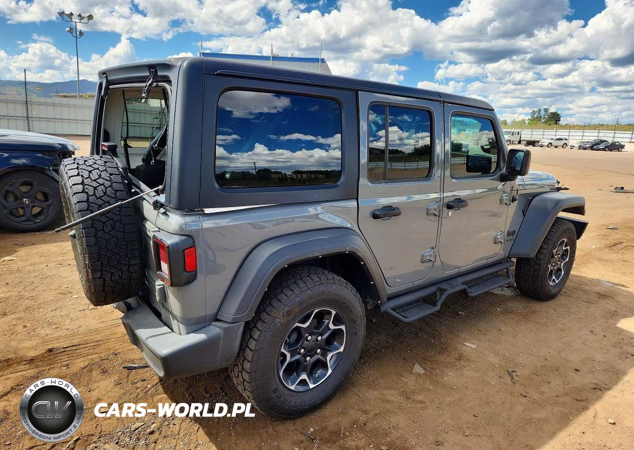 2022 Jeep Wrangler Unlimited Sport VIN:1C4HJXDG8NW167212 - 3
