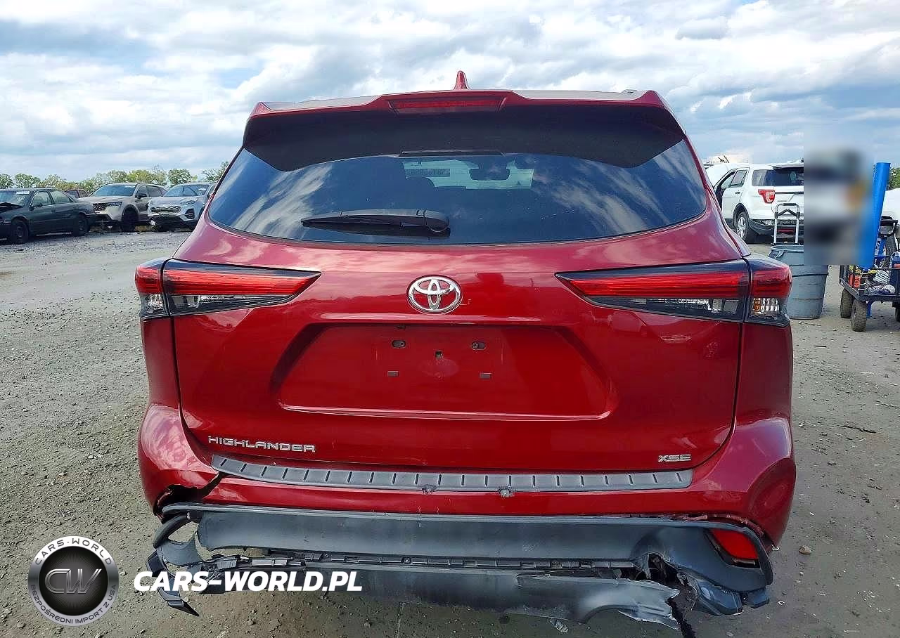 2023 Toyota Highlander Xse VIN:5TDKDRAH1PS029956 - 6