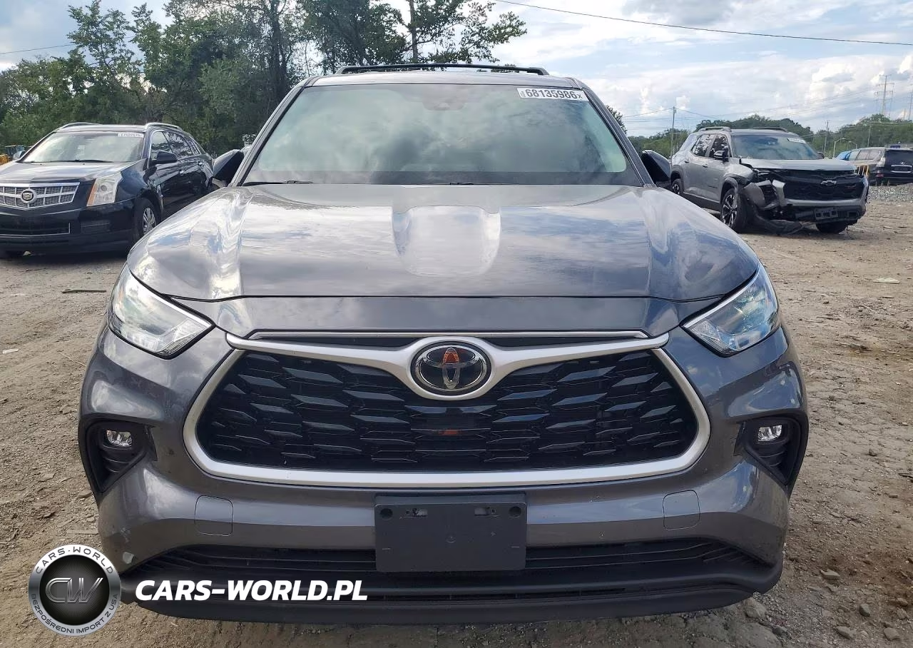 2022 Toyota Highlander Le VIN:5TDBZRBH2NS573329 - 5