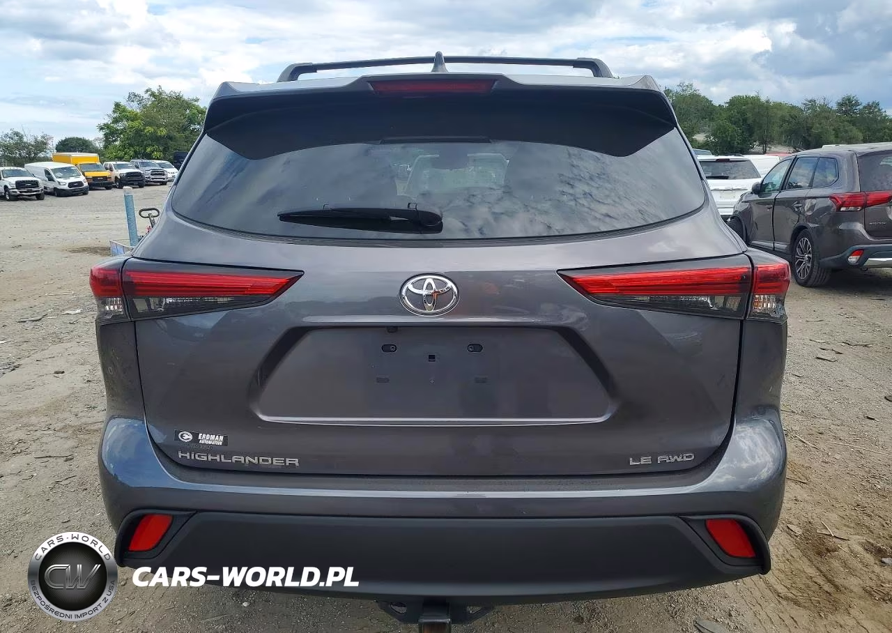 2022 Toyota Highlander Le VIN:5TDBZRBH2NS573329 - 6