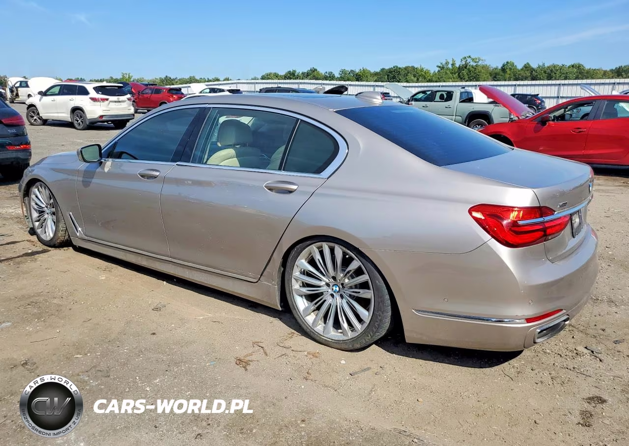 2016 BMW 750 Xi VIN:WBA7F2C53GG418258 - 2