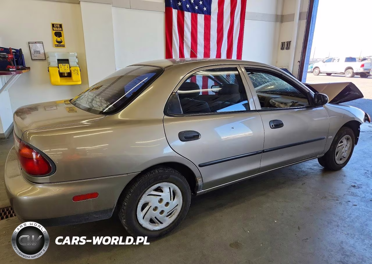 1998 Mazda Protege Dx VIN:JM1BC141XW0241727 - 3