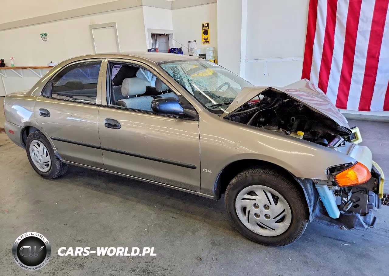 1998 Mazda Protege Dx VIN:JM1BC141XW0241727 - 4