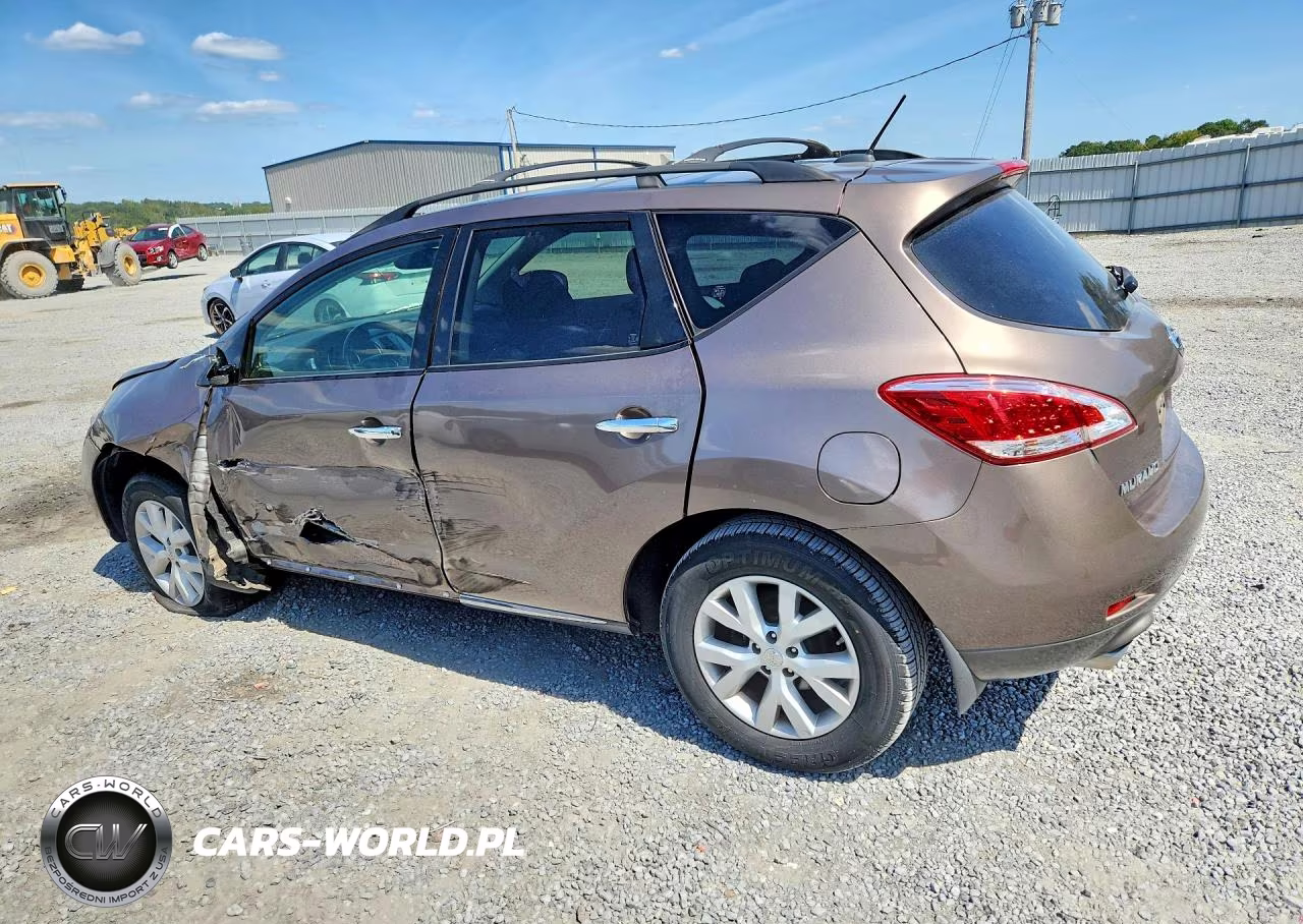 2012 Nissan Murano S VIN:JN8AZ1MW9CW228017 - 2
