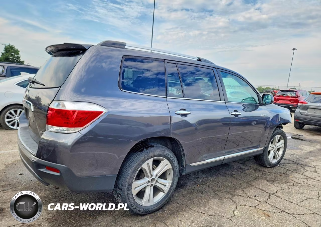 2012 Toyota Highlander Limited VIN:5TDDK3EH6CS162325 - 3