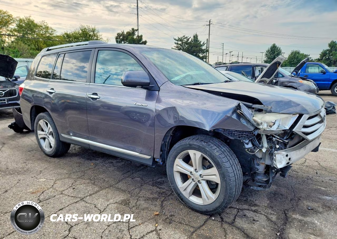 2012 Toyota Highlander Limited VIN:5TDDK3EH6CS162325 - 4