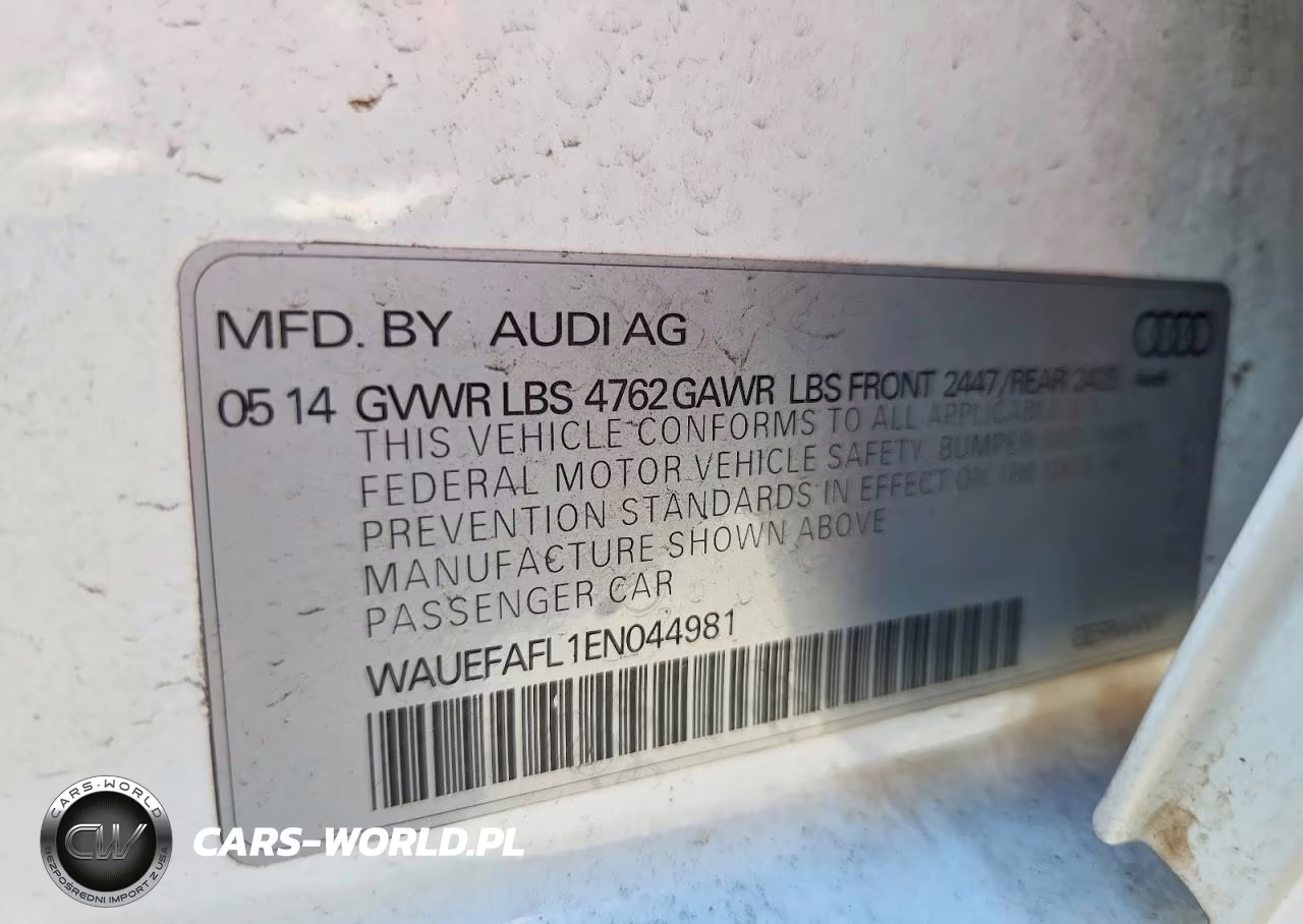 2014 Audi A4 Premium Plus VIN:WAUEFAFL1EN044981 - 13