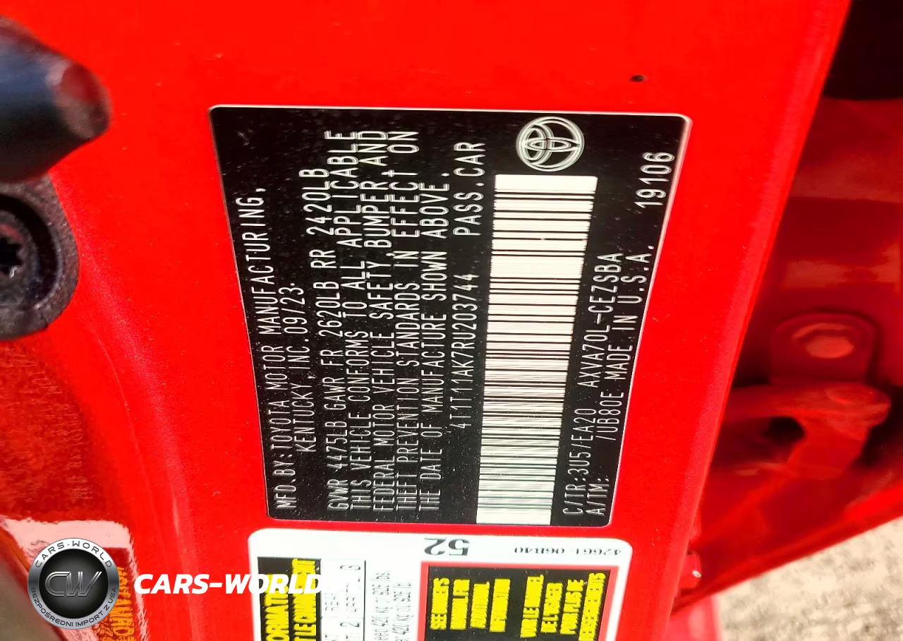 2024 Toyota Camry Se VIN:4T1T11AK7RU203744 - 12