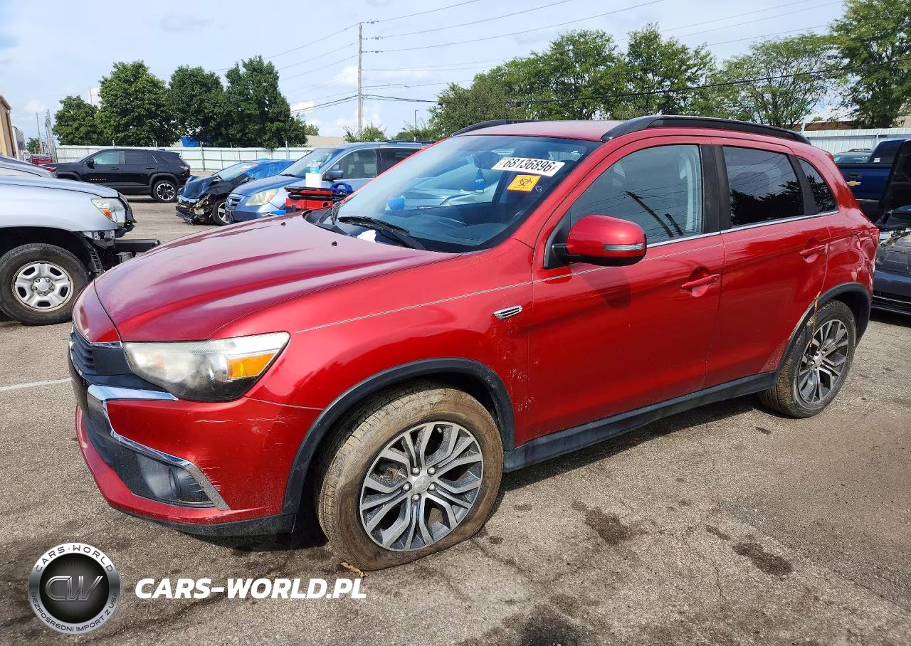 2016 Mitsubishi Outlander Sport Sel VIN:JA4AR4AW2GZ032632 - 1