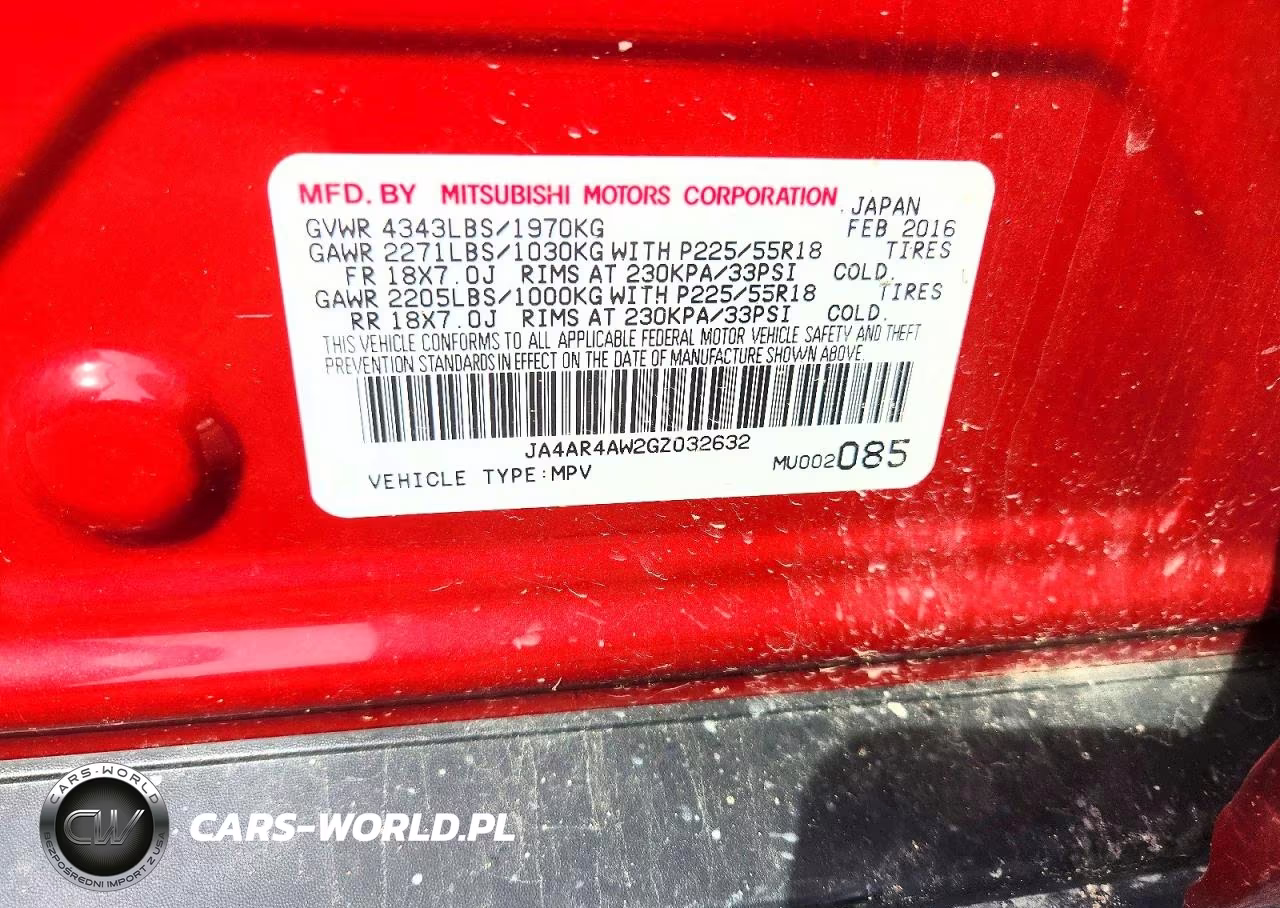 2016 Mitsubishi Outlander Sport Sel VIN:JA4AR4AW2GZ032632 - 13