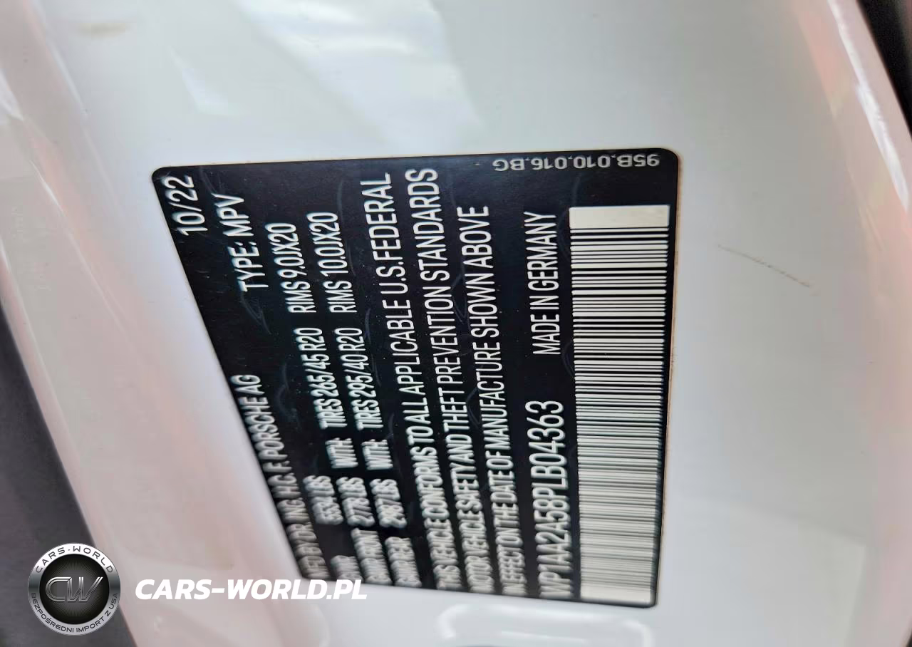 2023 Porsche Macan Base VIN:WP1AA2A58PLB04363 - 13