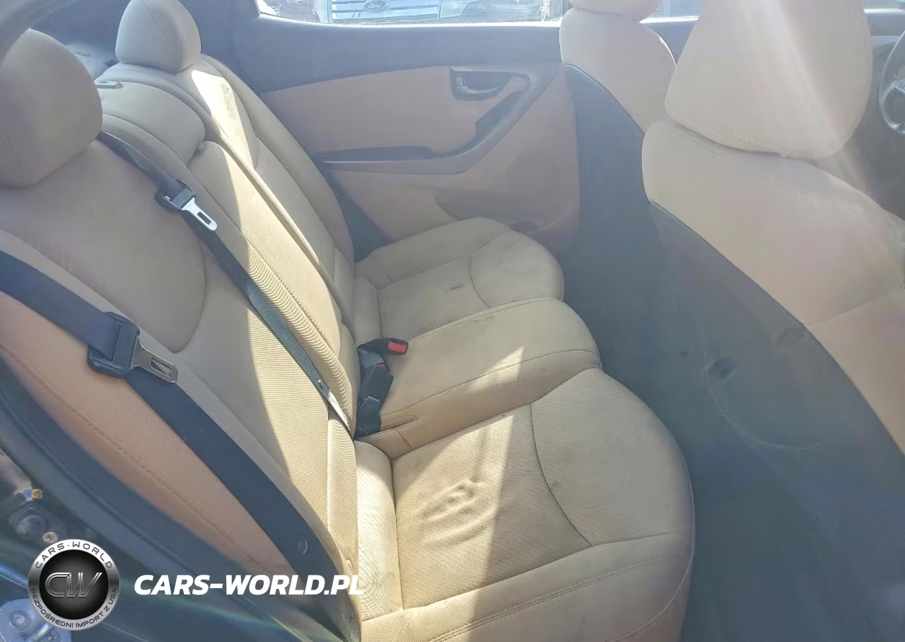 2012 Hyundai Elantra Gls VIN:5NPDH4AE6CH092475 - 10