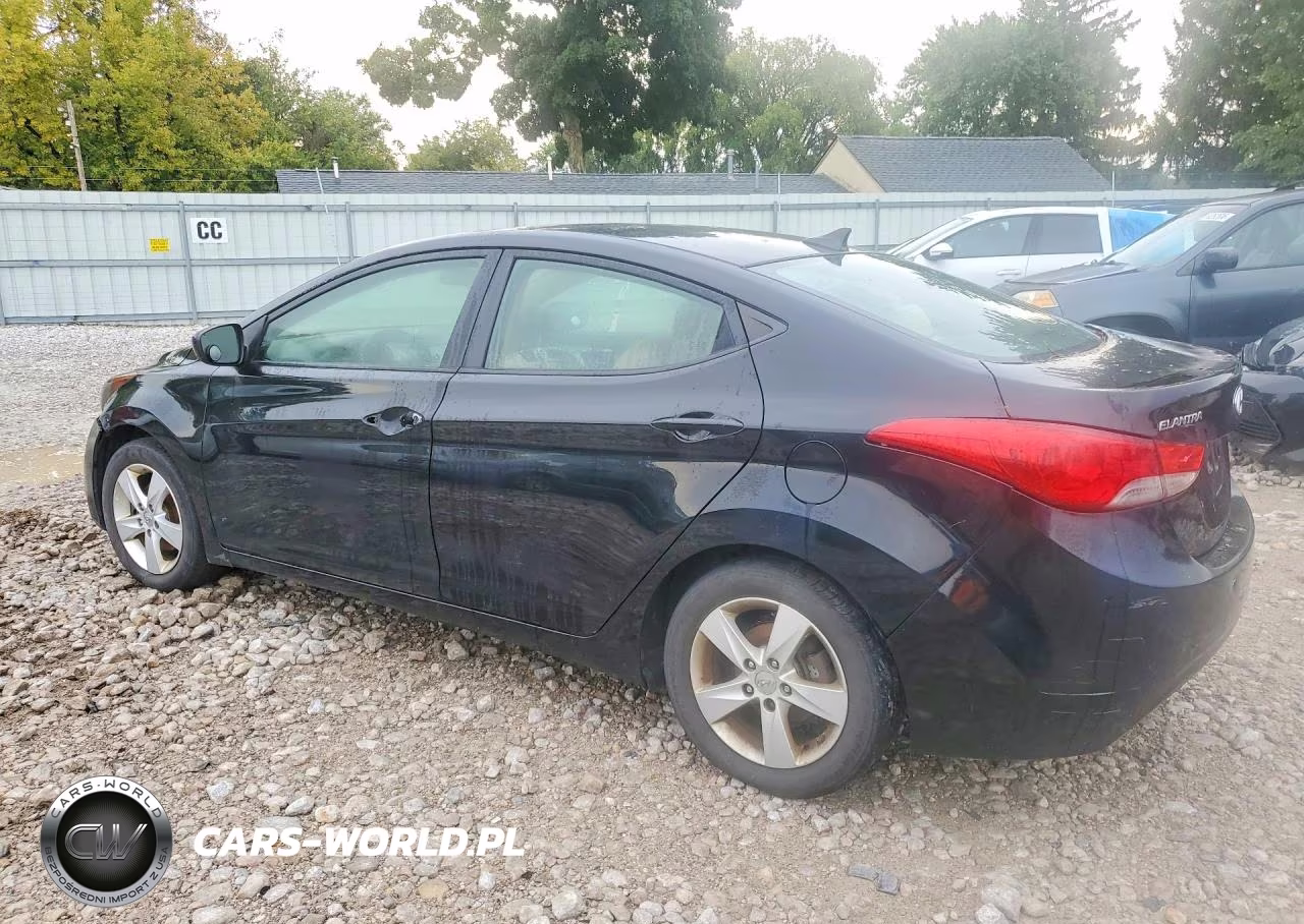 2012 Hyundai Elantra Gls VIN:5NPDH4AE6CH092475 - 2