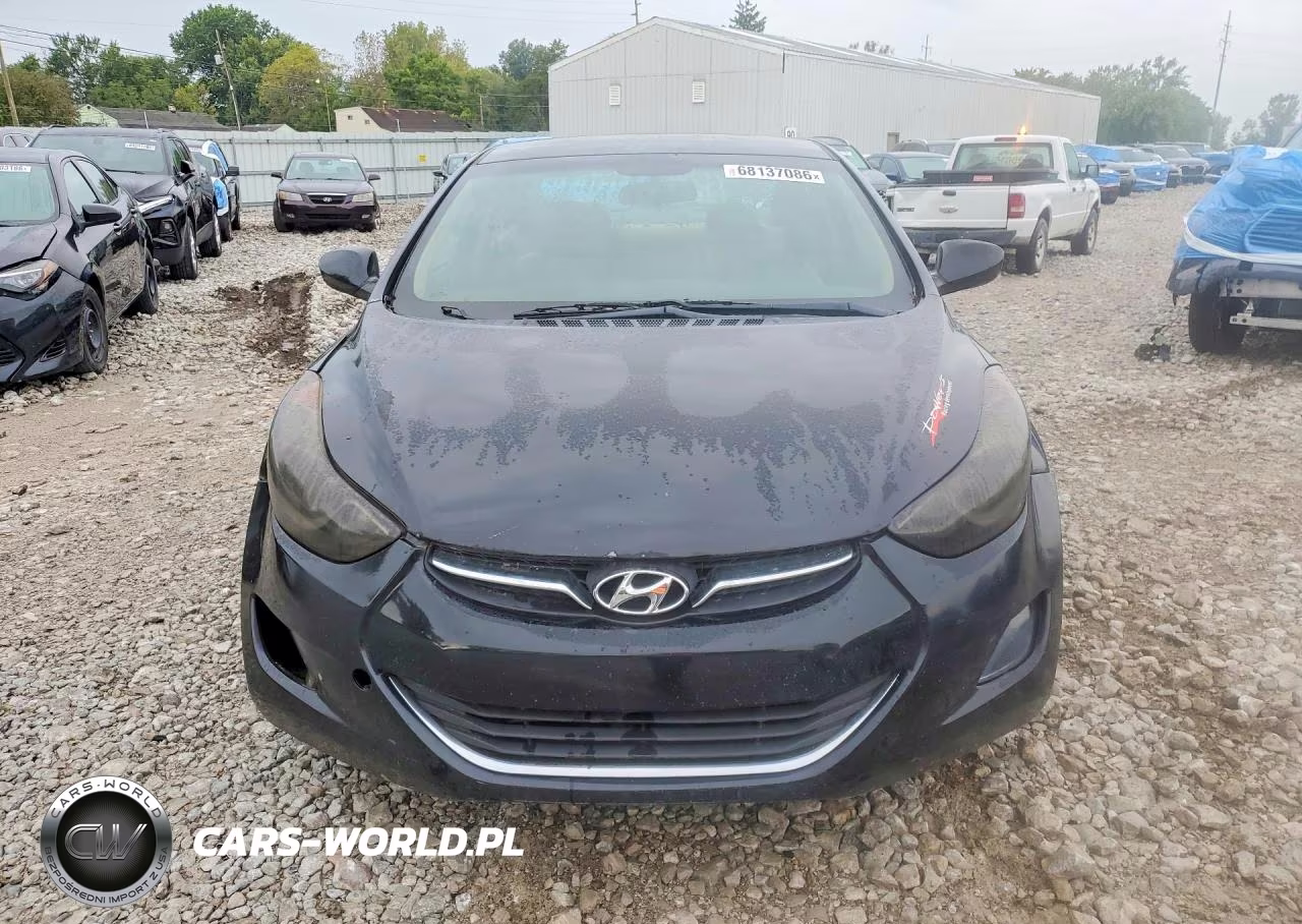 2012 Hyundai Elantra Gls VIN:5NPDH4AE6CH092475 - 5