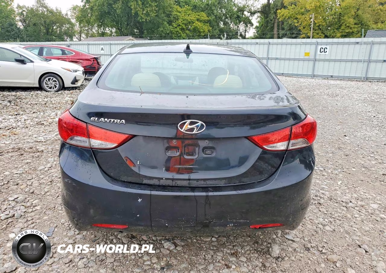 2012 Hyundai Elantra Gls VIN:5NPDH4AE6CH092475 - 6