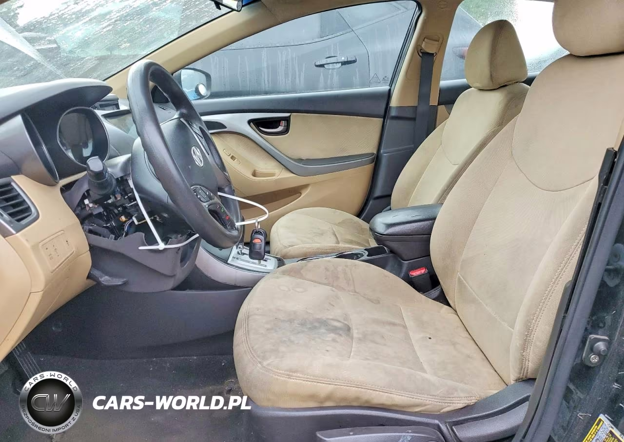 2012 Hyundai Elantra Gls VIN:5NPDH4AE6CH092475 - 7